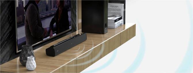 Creative Stage V2 - nowy soundbar z TV ARC, Surround i Clear Dialog [3]