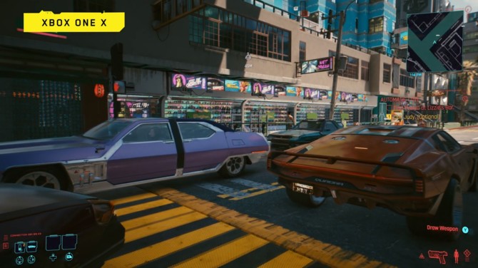 Cyberpunk 2077: Prezentacja gry z konsol Xbox One X oraz Series X [2]