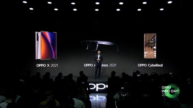 OPPO: rozwijany smartfon, inteligentne okulary i nowa aplikacja AR [1]