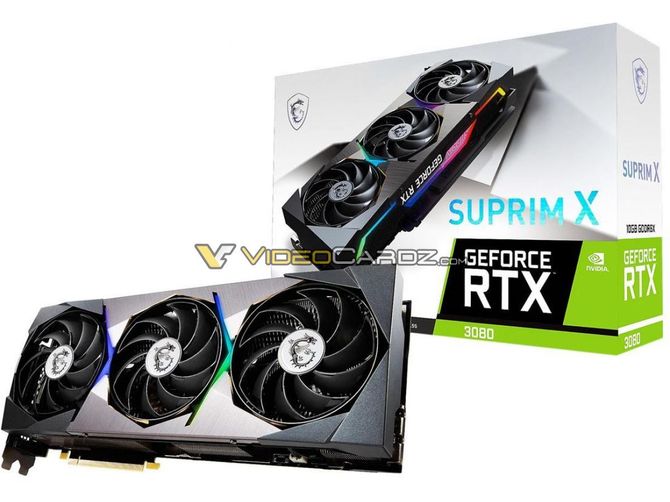 MSI GeForce RTX 3080 oraz RTX 3090 SUPRIM X - specyfikacja kart [4]
