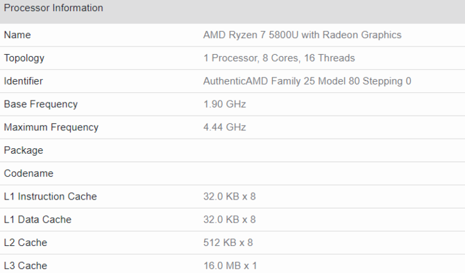 AMD Ryzen 7 5800U - specyfikacja i pierwszy test APU Cezanne [2]