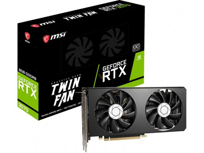 MSI GeForce RTX 3070 Twin Fan - budżetowy wariant Ampere [1]
