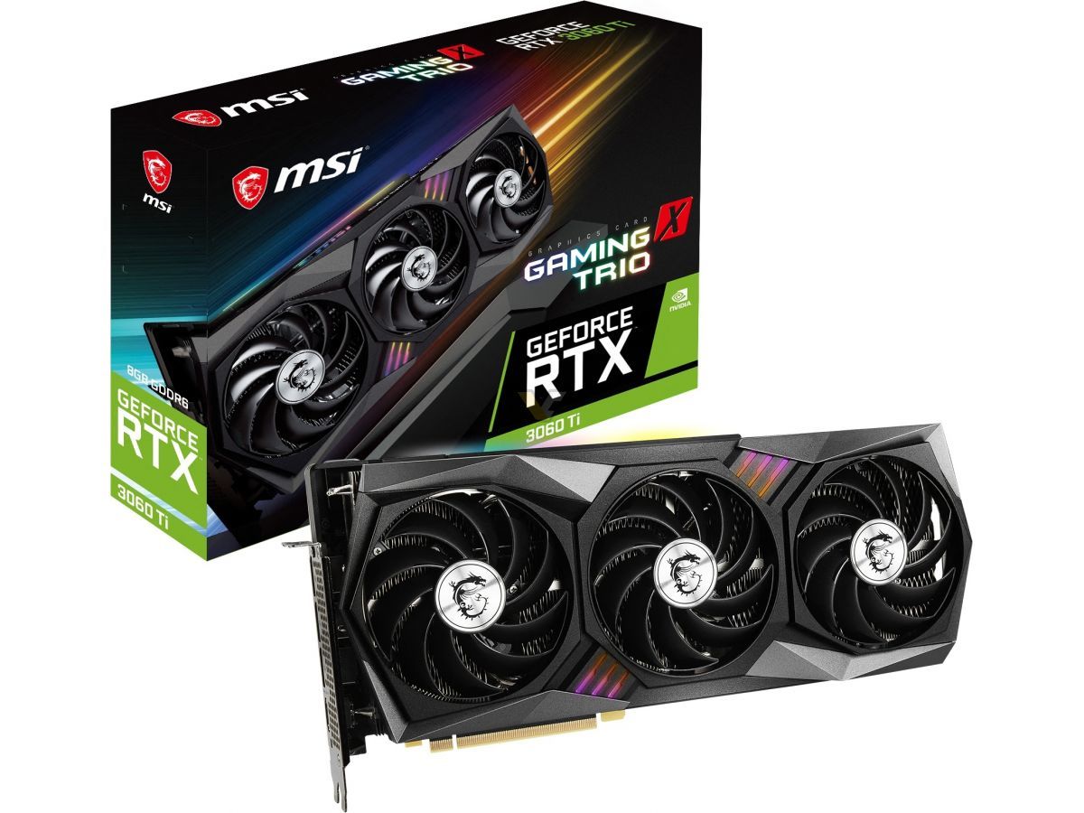 MSI GeForce RTX 3060 Ti Gaming X Trio oraz Ventus - nowe
