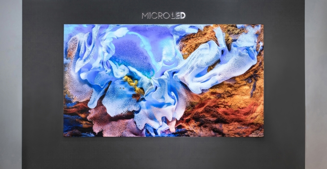 Samsung przygotował 110-calowy telewizor oparty na technologii Micro LED. Do sprzedaży trafi już na początku przyszłego roku [1]