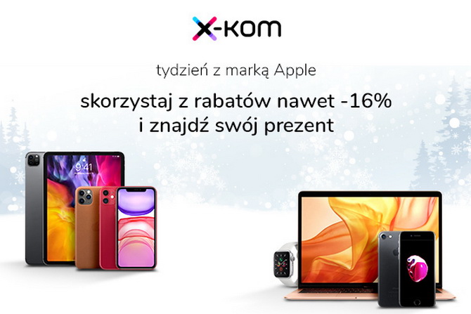 Promocje na prezenty w sklepach x-kom. Zniżki na monitory, dyski SSD, procesory, płyty główne, smartfony, peryferia i laptopy [nc1]