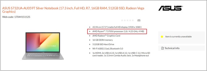 ASUS VivoBook 15, VivoBook 17 oraz VivoBook Flip 14 - firma szykuje laptopy z procesorami AMD Ryzen 5 5500U i Ryzen 7 5700U [2]