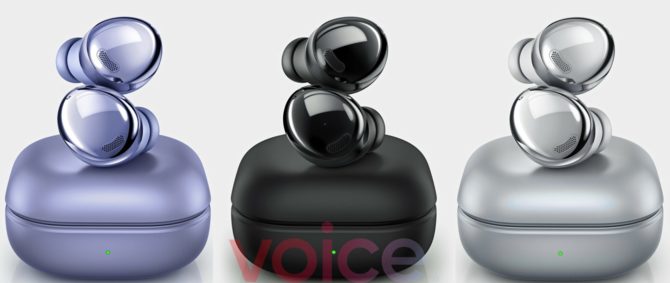 Samsung Galaxy Buds Pro - Wyciekły rendery i pełna specyfikacja dokanałowych słuchawek TWS. Nowości: ANC oraz dźwięk 3D [1]