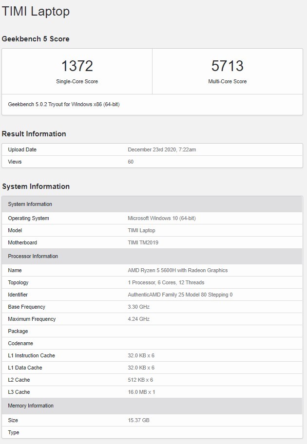 AMD Ryzen 5 5600H oraz Intel Core i5-11300H - sprawdzamy pierwsze wyniki wydajności APU Cezanne oraz Intel Tiger Lake [2]