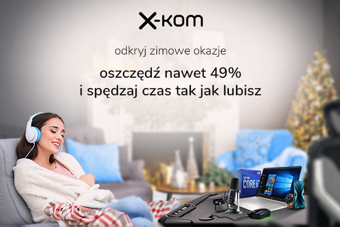 Ferie z promocjami w sklepach x-kom. Taniej kupisz: procesory, płyty główne, laptopy, smartfony, pamięci RAM i monitory [nc1]