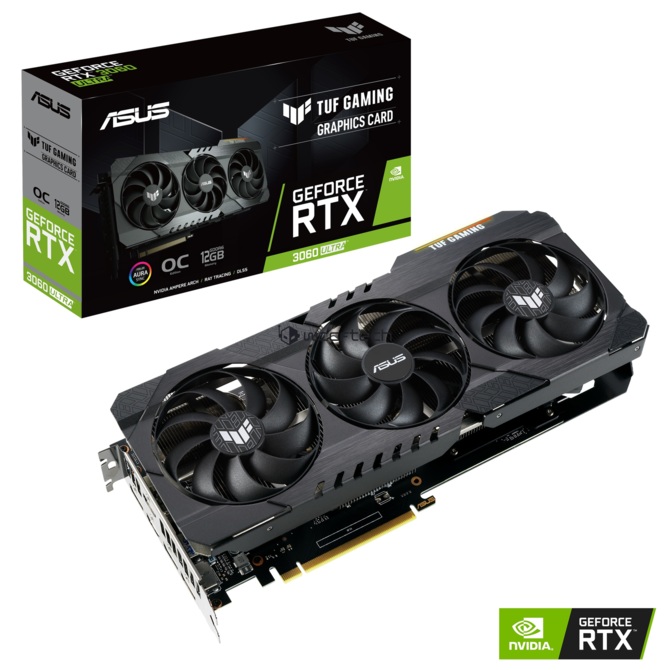 ASUS TUF GeForce RTX 3060 Ultra 12 GB - nowa karta graficzna na pierwszej grafice. NVIDIA szykuje odpowiedź na Radeona RX 6700 [1]