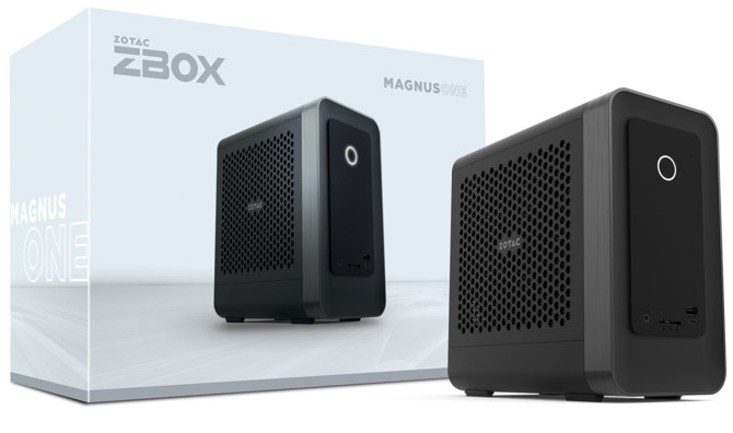 ZOTAC Magnus One - nowe gamingowe mini PC z RTX 3000. Wydajny sprzęt w kompaktowej obudowie o pojemności 8,3 litrów [1]