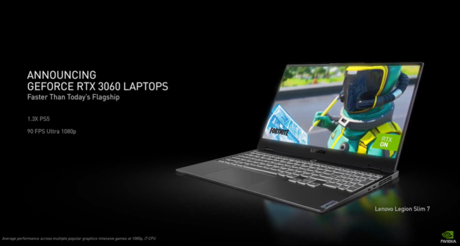 NVIDIA GeForce RTX 3080, RTX 3070 i RTX 3060 - prezentacja nowej generacji kart graficznych Ampere dla laptopów do gier [2]