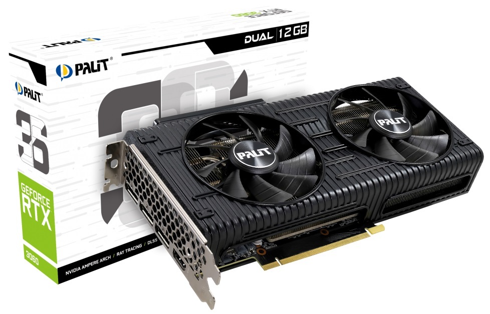 Palit GeForce RTX 3060 12 GB Dual i StormX - nowe niereferencyjne 