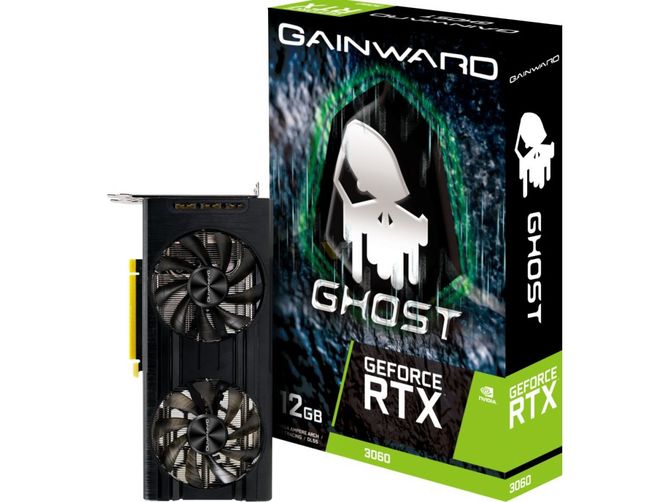Gainward prezentuje swoje autorskie wersje kart graficznych GeForce RTX 3060: Ghost, Pegasus, Gold Star i Wind Chaser EX [1]