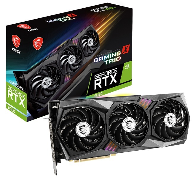 MSI GeForce RTX 3060 Gaming, Gaming Trio, Ventus 2X, Ventus 3X i Aero ITX. Zapowiedziano także topowe RTX 3000 Sea Hawk [2]