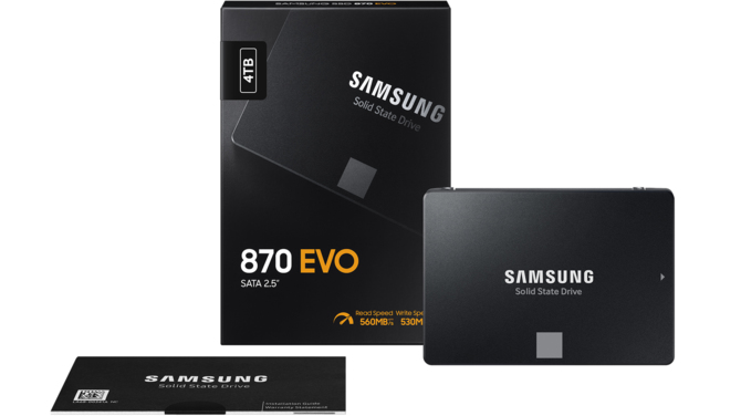 Samsung SSD 870 EVO - Premiera następcy udanej serii SSD 860 EVO. 38% wzrostu prędkości odczytu i wysoka niezawodność [1]