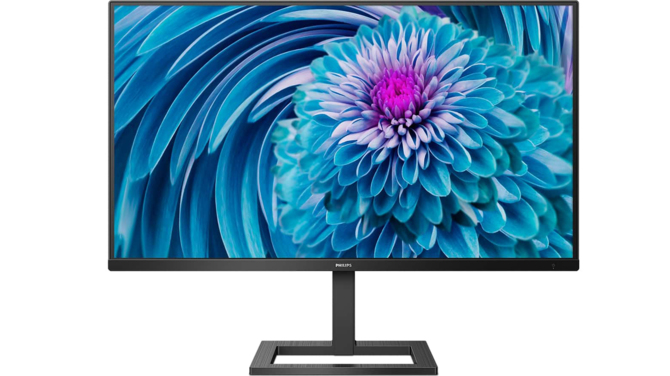 Philips 288E2UAE - 28-calowy monitor IPS o rozdzielczości 4K. Ma hub z czterema portami USB i wyświetla obraz z dwóch źródeł [1]