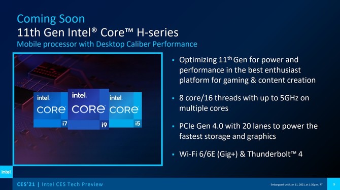 Intel Tiger Lake-H - flagowy, 8-rdzeniowy i 16-wątkowy procesor Willow Cove przetestowany. Duży potencjał jednowątkowy [4]