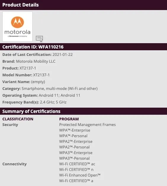 Motorola Ibiza to robocza nazwa przystępnego cenowo smartfona z ekranem 90 Hz. Na pokładzie m.in. Snapdragon 480 5G [1]