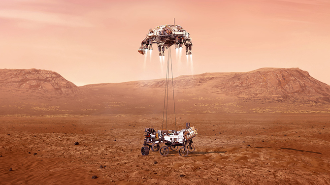 NASA: Już 18 lutego 2021 roku łazik Perseverance podejmie próbę lądowania na powierzchni Marsa [1]