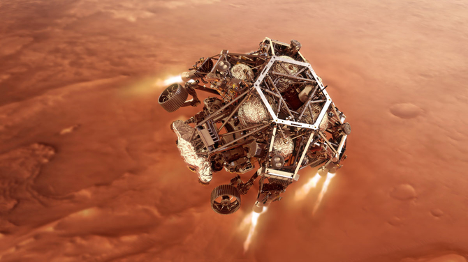 NASA: Już 18 lutego 2021 roku łazik Perseverance podejmie próbę lądowania na powierzchni Marsa [2]