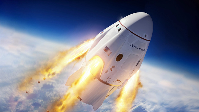 SpaceX jeszcze w tym roku wyśle w kosmos zwykłych ludzi. Za wzniesienie Crew Dragon będzie odpowiadać rakieta Falcon 9 [1]