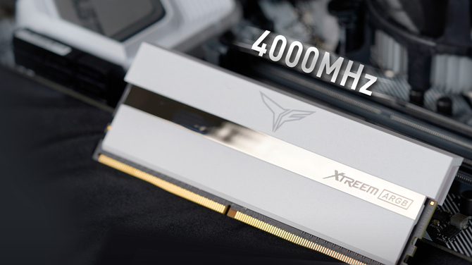 TeamGroup XTREEM ARGB White - Białe moduły RAM DDR4 z kolorowym podświetleniem dla overclockerów  [1]