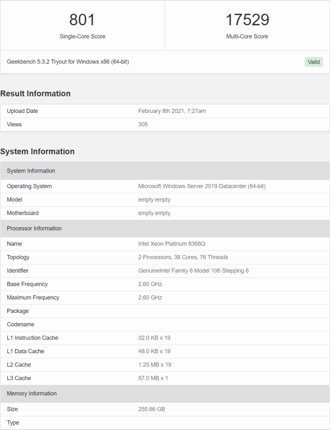 Plotka: Intel Ice Lake-SP - nowe informacje o serwerowych procesorach Xeon opartych na architekturze Sunny Cove [2]