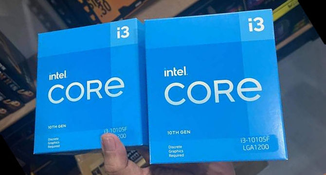 Procesory Intel Comet Lake Refresh nadchodzą. W sklepach są już modele Core i3-10105F, a niebawem mogą pojawić się także Core i5 [1]