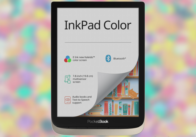 PocketBook InkPad Color - Czytnik e-booków z 8-calowym kolorowym ekranem E Ink new Kaleido trafia do sprzedaży [1]