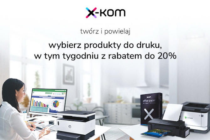 Nocna wyprzedaż w sklepach x-kom. Taniej monitory, procesory, pamięci RAM i wiele innych. Jest też zniżka na drukarki i gaming [nc1]