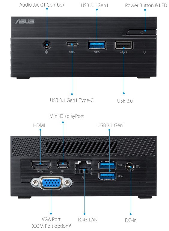 ASUS PN41 oraz ASUS PN51 - niewielkie komputery typu Mini PC z procesorami Intel Jasper Lake oraz AMD Lucienne-U [2]