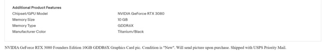 NVIDIA GeForce RTX 3000 - zamiast kart graficznych na portalach aukcyjnych można zakupić... zdjęcia. Uwaga na oszustów [2]