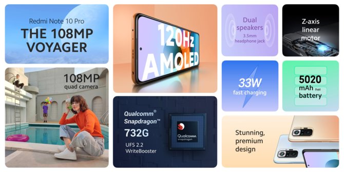 Premiera Redmi Note 10, 10S, 10 Pro oraz 10 5G – Nowe smartfony Xiaomi z ekranami AMOLED i głośnikami stereo [5]