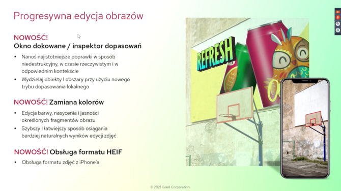 CorelDRAW Graphics Suite 2021 - szczegóły nowego oprogramowania do tworzenia grafiki wektorowej oraz edycji zdjęć [8]