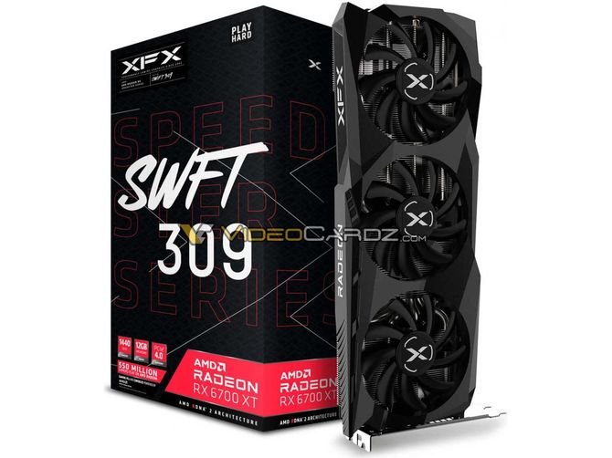XFX Radeon RX 6700 XT Speedster SWFT309 - kolejny niereferencyjny układ Navi z efektownym chłodzeniem [1]