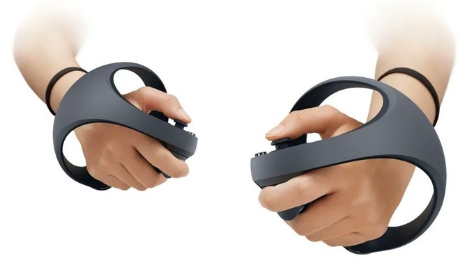 PlayStation 5 z futurystycznymi kontrolerami VR do PSVR2 – będą miały funkcje rodem z DualSense. Są pierwsze zdjęcia [1]