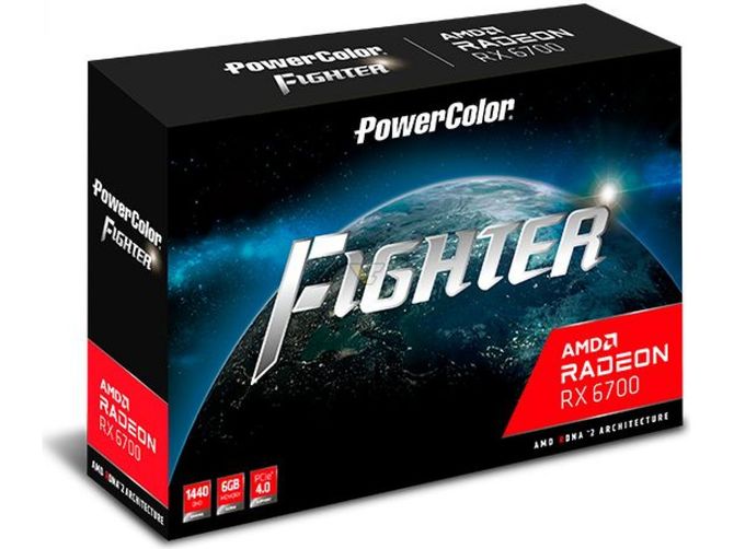 PowerColor Radeon RX 6700 Fighter 6 GB VRAM na pierwszych grafikach. Układ niebawem powinien doczekać się premiery [1]