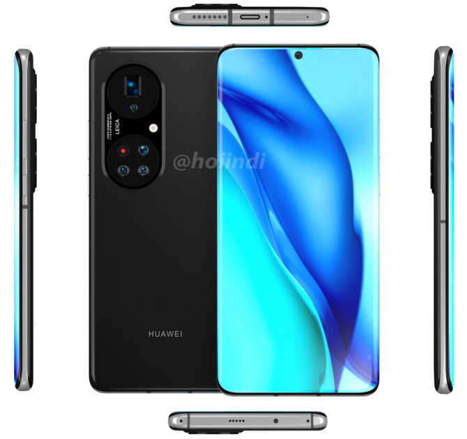 Huawei P50 Pro+ na nowych renderach: Moduł fotograficzny okazuje się czymś innym, niż przypuszczano [2]