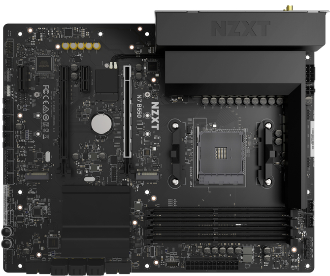 NZXT N7 B550 - Dwie nowe płyty główne dla procesorów AMD Ryzen, które charakteryzują się oryginalnym wyglądem [3]