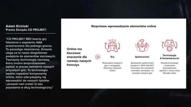 CD Projekt RED w najbliższych latach: Nowe gry AAA, Wiedźmin 3 na nowe konsole i studio w Vancouver. Co z multiplayerem dla CP77? [5]