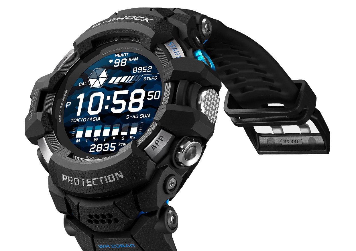 Casio G-SQUAD Pro GSW-H1000-1AJR Google Wear OS - Shopping In Japan Net