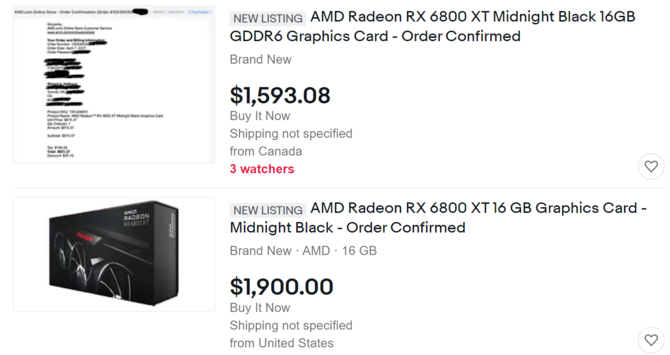 AMD Radeon RX 6800 XT Midnight Black - nowa karta graficzna w ciemniejszych barwach już wykupiona przez górników [1]
