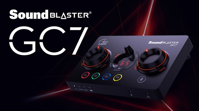 Creative wprowadza do Europy nową linię zewnętrznych kart dźwiękowych. Pierwszy model to Sound Blaster GC7 [1]