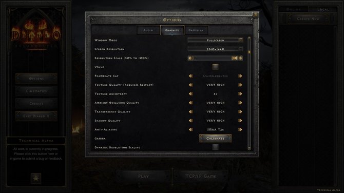 Diablo 2 Resurrected – start testów wersji alfa, ustawienia graficzne oraz nowe screeny i porównanie z oryginalnym Diablo II [2]