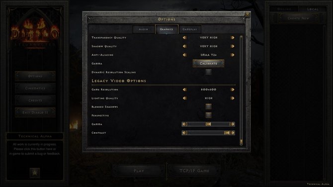 Diablo 2 Resurrected – start testów wersji alfa, ustawienia graficzne oraz nowe screeny i porównanie z oryginalnym Diablo II [3]