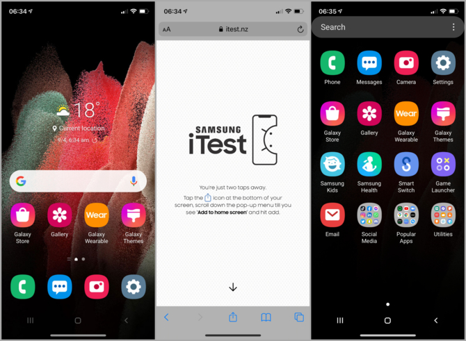 Samsung iTest, czyli One UI na smartfonach Apple iPhone. Wersja demonstracyjna Androida niczym koń trojański [3]