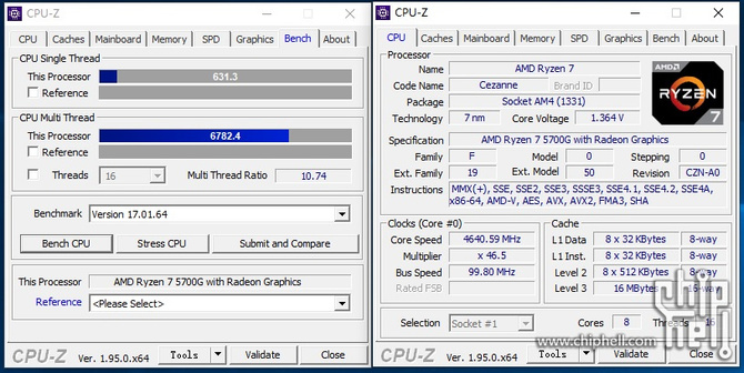 AMD Ryzen 7 5700G - wyniki wydajności oraz specyfikacja finalnej próbki APU trafiły do sieci. Premiera nowej generacji coraz bliżej [3]