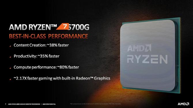 AMD Ryzen 3 5300G, Ryzen 5 5600G i Ryzen 7 5700G - debiut procesorów APU Cezanne dla desktopów, niestety tylko dla OEM [3]