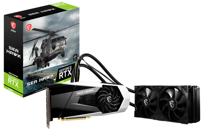 MSI GeForce RTX 3080 Sea Hawk X - debiut niereferencyjnej karty graficznej Ampere z chłodzeniem All-in-One [1]